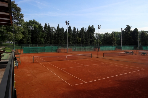 <p>
	 Teniška igrišča; Foto: Luka Šparl (Arhiv KP TRŠh)
</p>