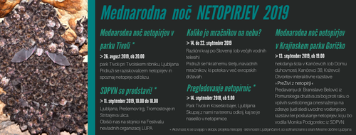 <p>
	 Program Mednarodne noči netopirjev 2019
</p>